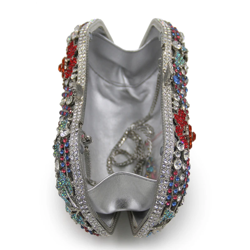 XIYUAN Black Metal Lady Party Clutch Bag Fashion White Crystal Women Clutches Evening Handbags Female Rhinestone Shoulder Purse
XIYUAN Black Metal Lady Party Clutch Bag Fashion White Crystal Women Clutches Evening Handbags Female Rhinestone Shoulder Purse