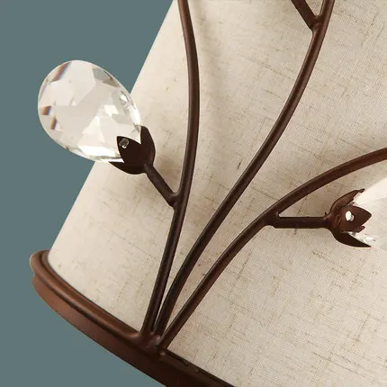 American Crystal Wall Lamp Vintage LED Wall Light Fixtures For Bedside Wall Sconce Home Decor Indoor Lighting Luminaire Lampara
American Crystal Wall Lamp Vintage LED Wall Light Fixtures For Bedside Wall Sconce Home Decor Indoor Lighting Luminaire Lampara