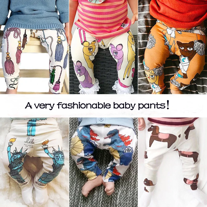 TinyPeople 2020 infant ins Cartoon print cotton Spring autumn Baby Pants Baby Girl leggings toddler boy newborn cute trousers
TinyPeople 2020 infant ins Cartoon print cotton Spring autumn Baby Pants Baby Girl leggings toddler boy newborn cute trousers