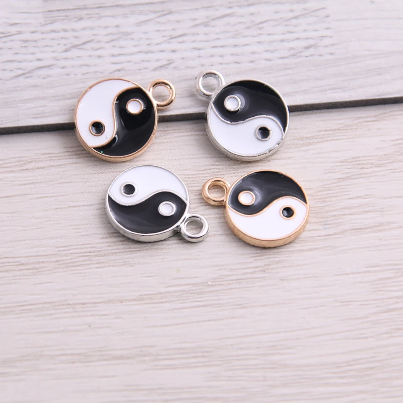 SWEET BELL 10pcs 12*16mm Two Color Alloy Metal Drop Oil Gossip Charms Pendant For DIY Bracelet Necklace Jewelry Making
SWEET BELL 10pcs 12*16mm Two Color Alloy Metal Drop Oil Gossip Charms Pendant For DIY Bracelet Necklace Jewelry Making
