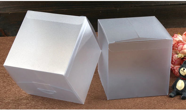 50pcs 9*9*9cm frosted plastic pvc box packing boxes for gifts/chocolate/candy/cosmetic/crafts square Matte pvc Box
50pcs 9*9*9cm frosted plastic pvc box packing boxes for gifts/chocolate/candy/cosmetic/crafts square Matte pvc Box