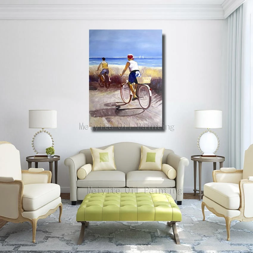 Hand Made High Quality Landscape Bike Travel Oil Painting Free Shipping Big Size Wall Art Home Decor
Hand Made High Quality Landscape Bike Travel Oil Painting Free Shipping Big Size Wall Art Home Decor