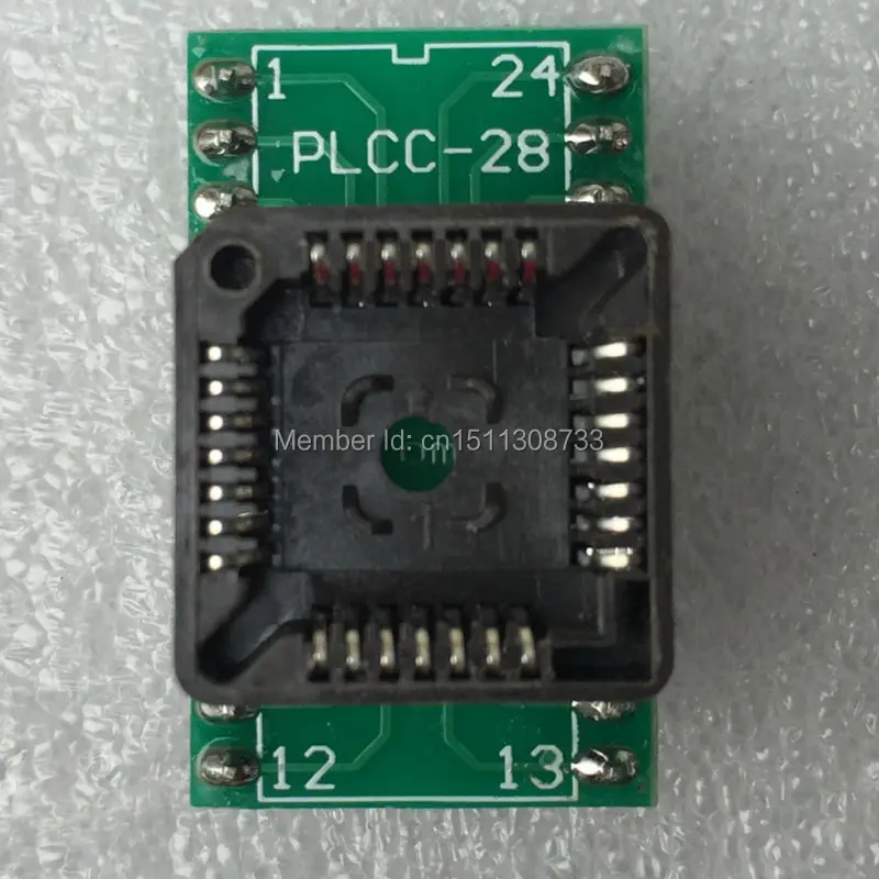 Адаптер plcc28 dip24 преобразователь разъем IC для универсального программатора TL866 G540
