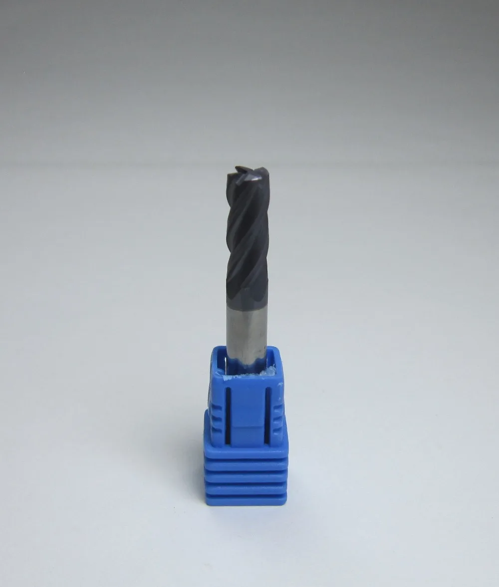 tungsten carbide end mill HRC45 4 flutes 6MM with corner radius R0.5 CNC machine milling cutter CAE4-6X6*R0.5 L50mm
tungsten carbide end mill HRC45 4 flutes 6MM with corner radius R0.5 CNC machine milling cutter CAE4-6X6*R0.5 L50mm