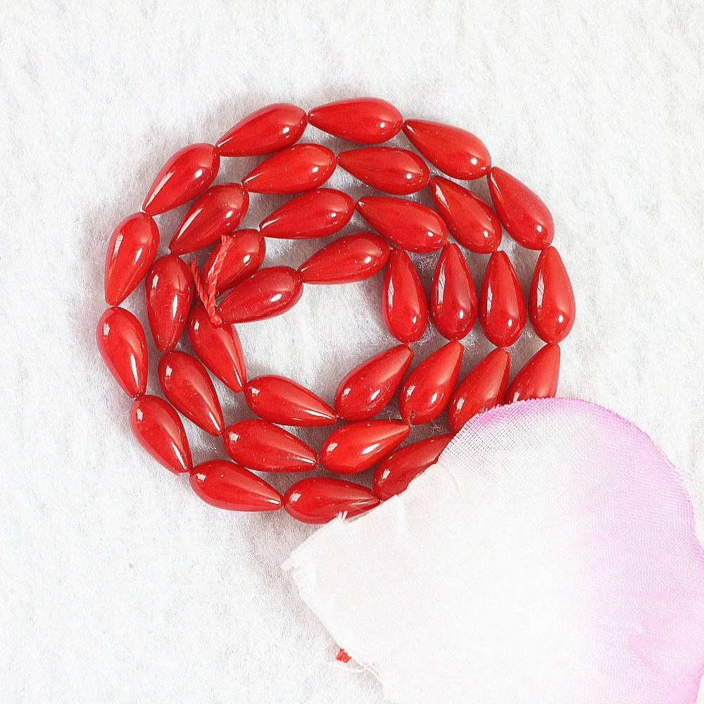 Newly red natural coral 4*8mm 6*12mm beautiful waterdrop teardrop loose beads diy fashion Jewelry 15" B655
Newly red natural coral 4*8mm 6*12mm beautiful waterdrop teardrop loose beads diy fashion Jewelry 15" B655