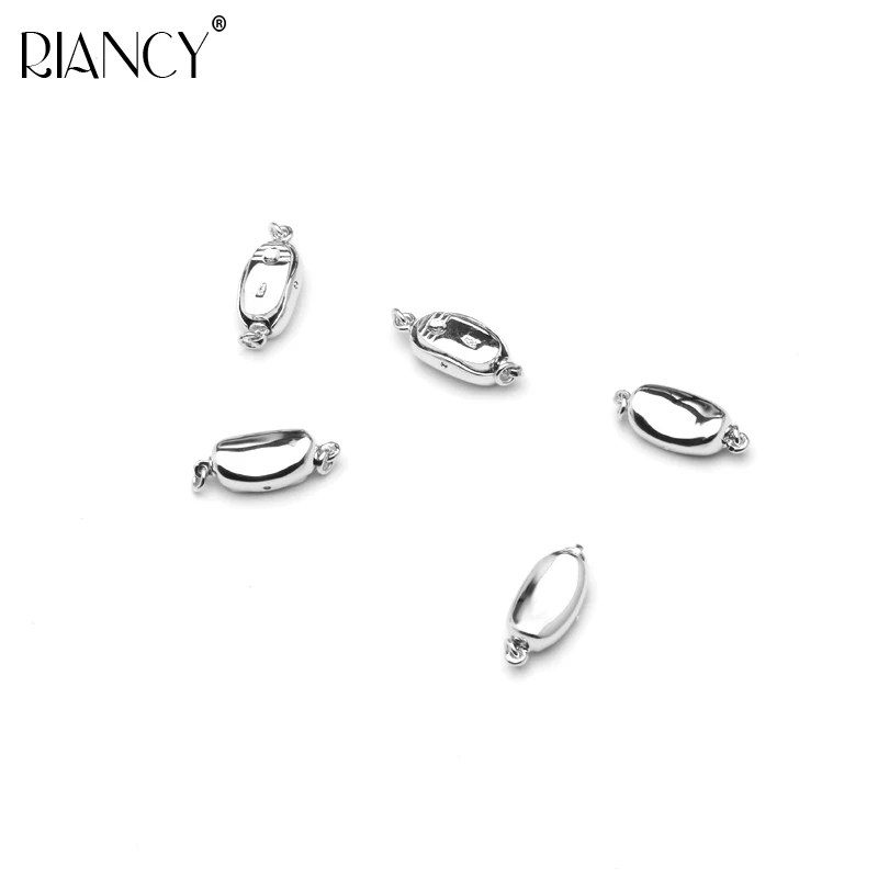 1 pieces Hot strip cufflinks 925 sterling silver Necklace buckle DIY Jewelry accessories Bracelets pearl button insert button
1 pieces Hot strip cufflinks 925 sterling silver Necklace buckle DIY Jewelry accessories Bracelets pearl button insert button
