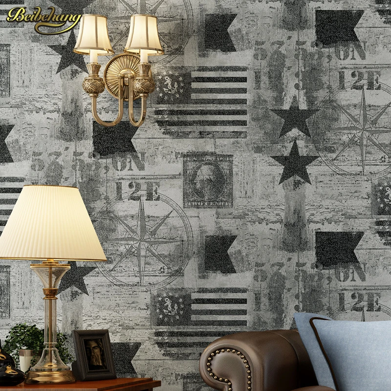 beibehang papel de parede Retro American Retro pattern stars Washington minimalist bedroom living room TV background wallpaper
beibehang papel de parede Retro American Retro pattern stars Washington minimalist bedroom living room TV background wallpaper