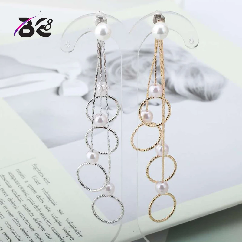 Be 8 Latest Fashion Long Dangle Drop Earrings Round Design Statement Earrings for Women boucle d'oreille femme 2018 E623
Be 8 Latest Fashion Long Dangle Drop Earrings Round Design Statement Earrings for Women boucle d'oreille femme 2018 E623