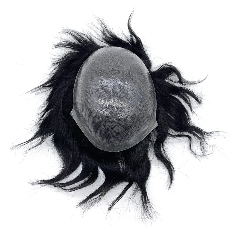 Human Hair Mens Toupee Skin Base Size 8*10Inch Indian Remy Hair Men's Wig Stock
Human Hair Mens Toupee Skin Base Size 8*10Inch Indian Remy Hair Men's Wig Stock