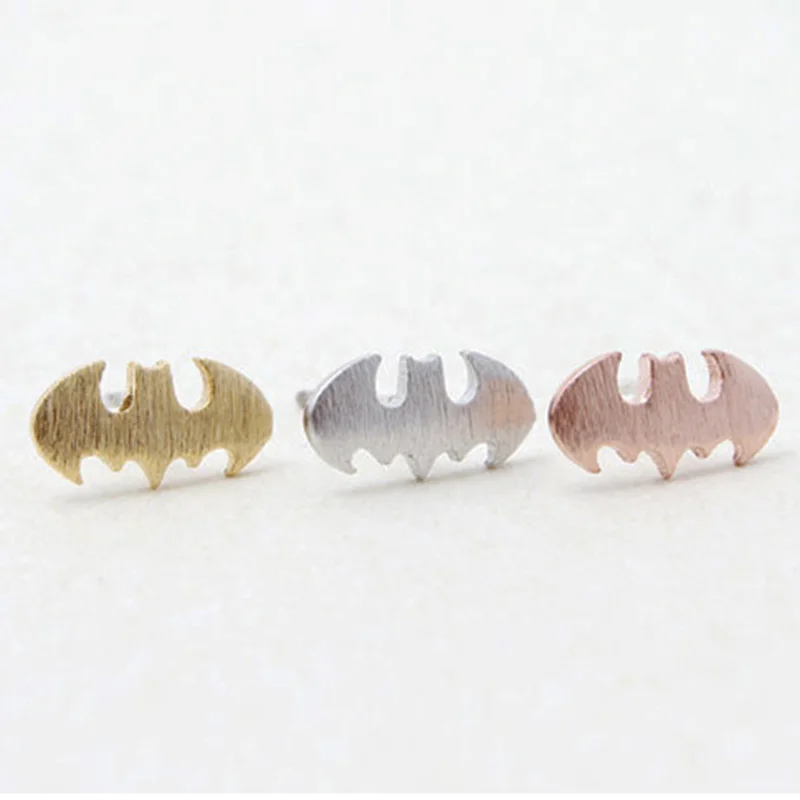 Wholesale 30 Pairs Unisex Punk Gothic Bat Stud Earrings Silver Gold-color Brincos Fashion Jewelry For Women Men
Wholesale 30 Pairs Unisex Punk Gothic Bat Stud Earrings Silver Gold-color Brincos Fashion Jewelry For Women Men