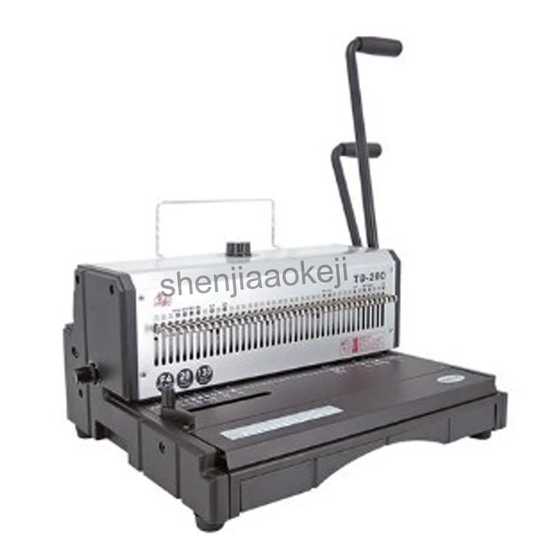 Heavy-duty Wire binding machine Office Machine 40 Holes Binder Manual Binder 20sheets punch machine 130 sheets binding
Heavy-duty Wire binding machine Office Machine 40 Holes Binder Manual Binder 20sheets punch machine 130 sheets binding