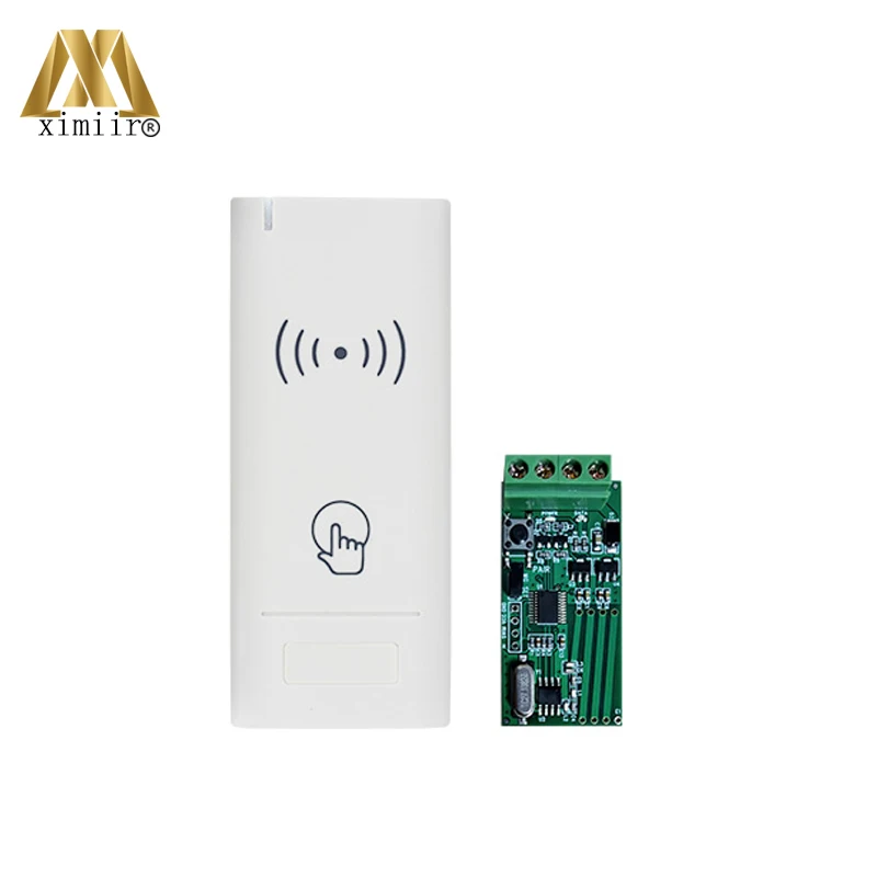 WR01 Wireless Access Control Card Reader 433MHz Rolling Code Technology Wireless Wiegand IC Card Reader For Access Control
WR01 Wireless Access Control Card Reader 433MHz Rolling Code Technology Wireless Wiegand IC Card Reader For Access Control