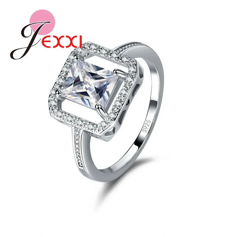 Modern Shiny 925 Sterling Silver Cubic Zircon Luxury Fashion Finger Ring For Women Engagement Jewelry Simple Bridal Accessory
Modern Shiny 925 Sterling Silver Cubic Zircon Luxury Fashion Finger Ring For Women Engagement Jewelry Simple Bridal Accessory