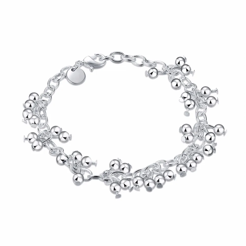 Lekani New Arrival 925 stamp silver color Bracelet Wedding Fine Jewelry Accessories Silver Light Grape Ball Bracelets Bangle
Lekani New Arrival 925 stamp silver color Bracelet Wedding Fine Jewelry Accessories Silver Light Grape Ball Bracelets Bangle