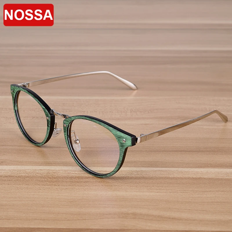 

NOSSA Brand Vintage Points Eyeglasses Retro Women's Myopia Spectacle Frames Men's Prescription Eyewear Frame Fashion Goggles