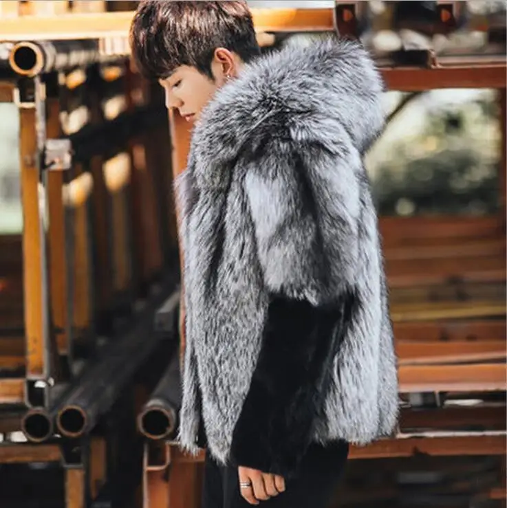 Big yards men's clothing 2018 S-6XL!! The new fur coat is a coat of men's mink coat with a fur coat of imitation sable fur
Big yards men's clothing 2018 S-6XL!! The new fur coat is a coat of men's mink coat with a fur coat of imitation sable fur