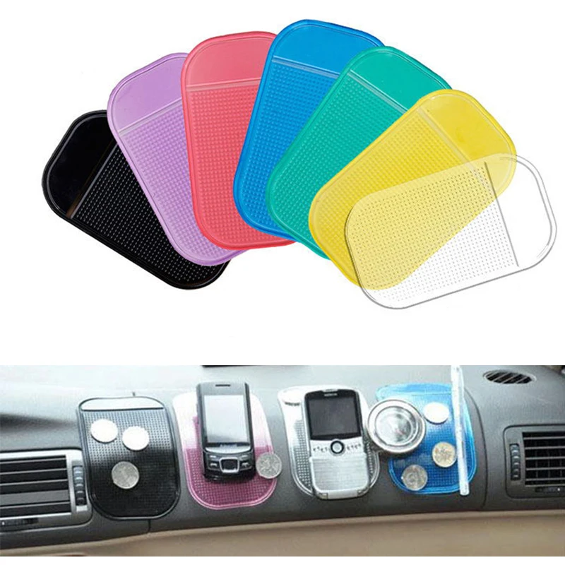 Silicon Non-slip Mat Auto Accessories Magic Anti-Slip Dashboard Sticky Pad Holder For GPS Cell Phone Iphone X Coin
Silicon Non-slip Mat Auto Accessories Magic Anti-Slip Dashboard Sticky Pad Holder For GPS Cell Phone Iphone X Coin
