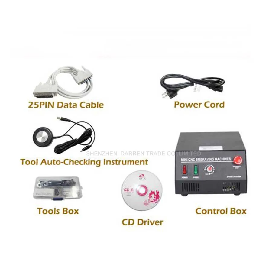 3 Axis 3020Z-DQ CNC Router Engraver Cutting Machine CNC 3020 with Ball Screw + 20x 3.175mm 1/8" Tungsten Carbide Cutter
3 Axis 3020Z-DQ CNC Router Engraver Cutting Machine CNC 3020 with Ball Screw + 20x 3.175mm 1/8" Tungsten Carbide Cutter