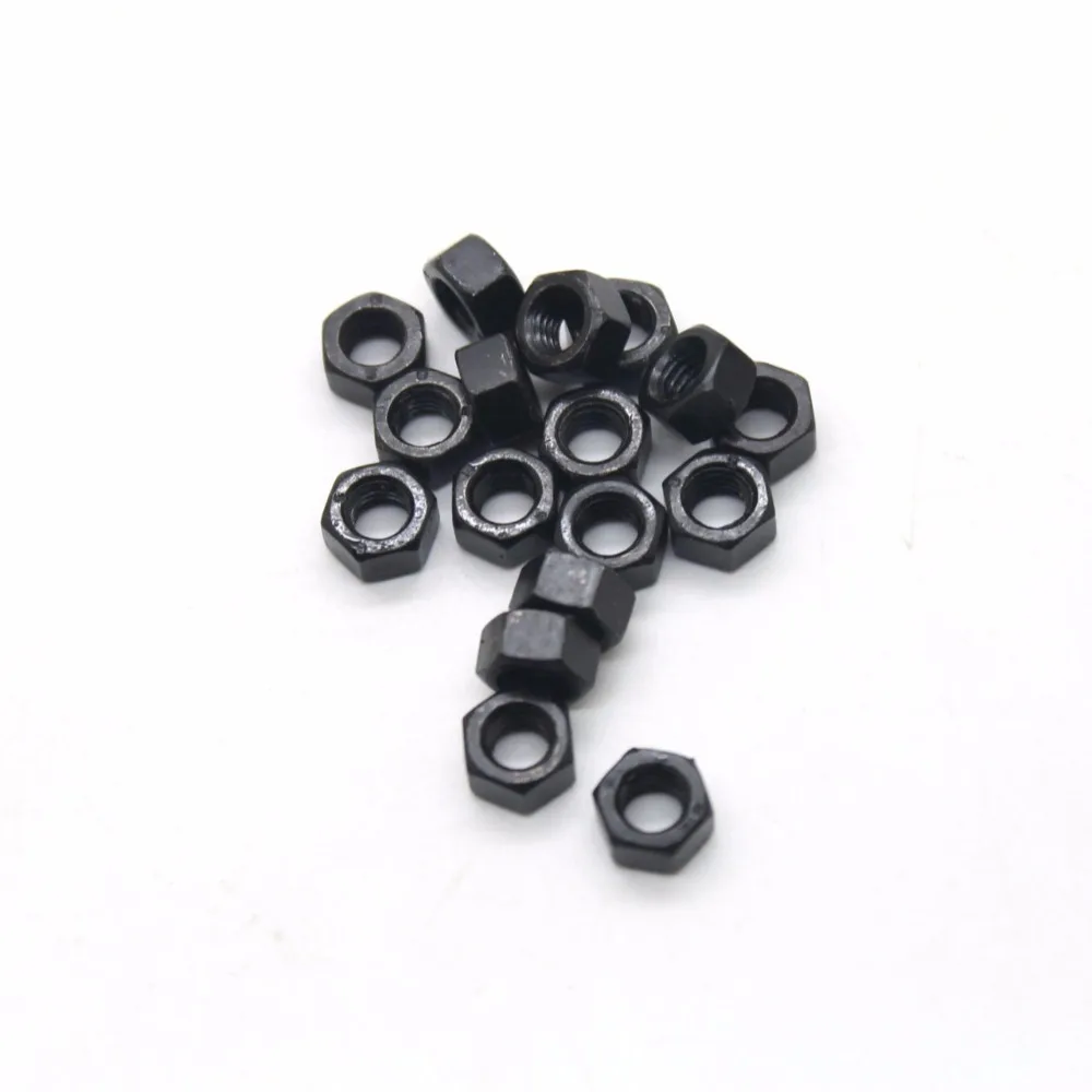 50Pcs/lot 100% New M3/M4/M5/M6 Nut Hex Nut Grade 8.8 Black Stainless Carbon Steel Thread Nut High Strength Hex Nutser
50Pcs/lot 100% New M3/M4/M5/M6 Nut Hex Nut Grade 8.8 Black Stainless Carbon Steel Thread Nut High Strength Hex Nutser
