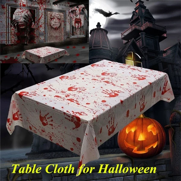 Tablecloths for Halloween Handprint Tablecloths Table Cover 130x260cm Bloody Table Decoration Halloween Party Decorations
Tablecloths for Halloween Handprint Tablecloths Table Cover 130x260cm Bloody Table Decoration Halloween Party Decorations