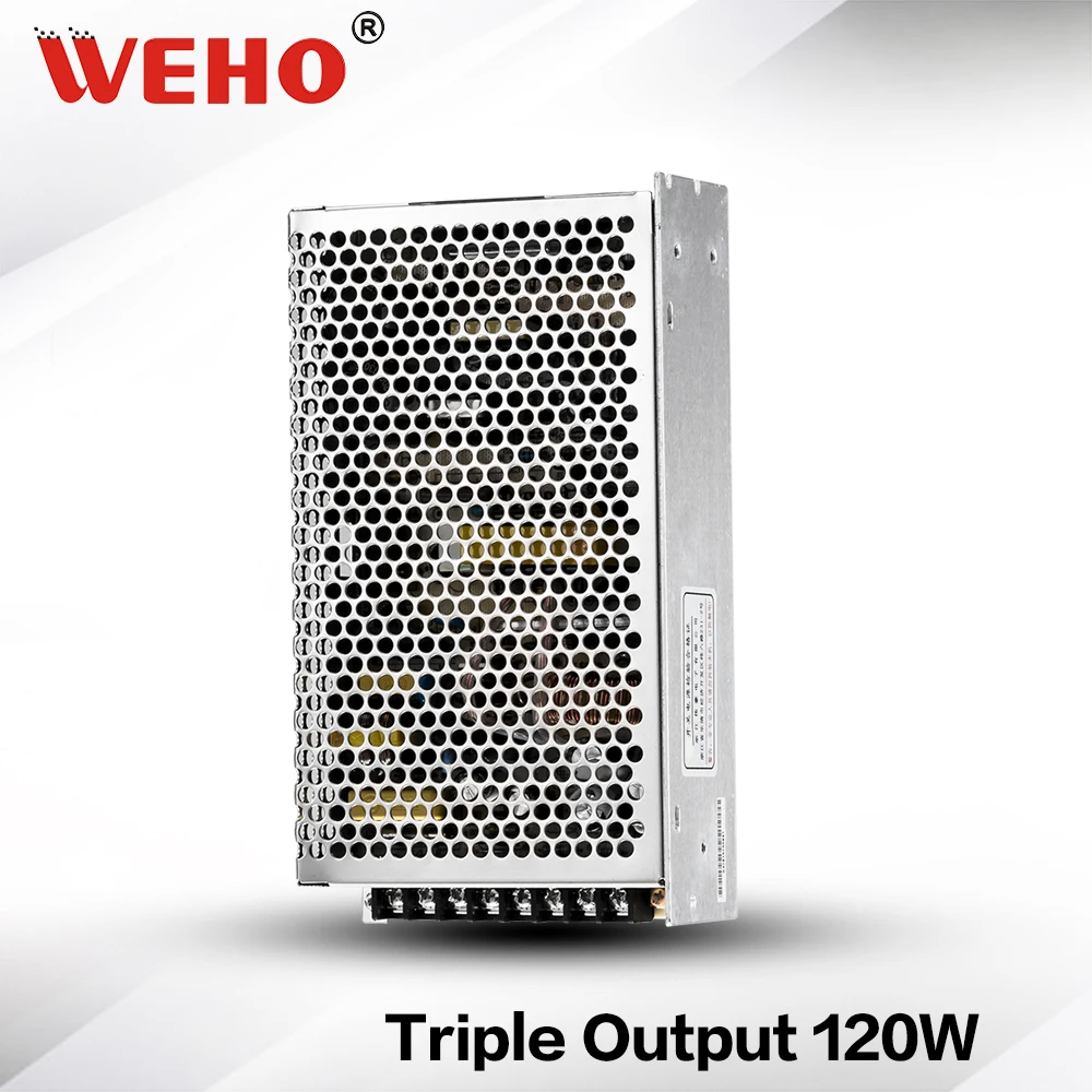 (T-120) Triple Output 5V 12V -5V/5V 12V -12V/5V 15V -15V/5V 12V 24V AC DC Switch Power Supplied 120W
(T-120) Triple Output 5V 12V -5V/5V 12V -12V/5V 15V -15V/5V 12V 24V AC DC Switch Power Supplied 120W