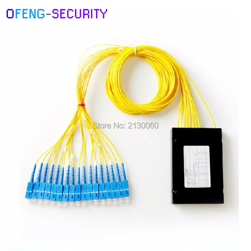 ABS SC-UPC 1X16 PLC сплиттер волоконно-оптический коробка одиночный режим с FTTH