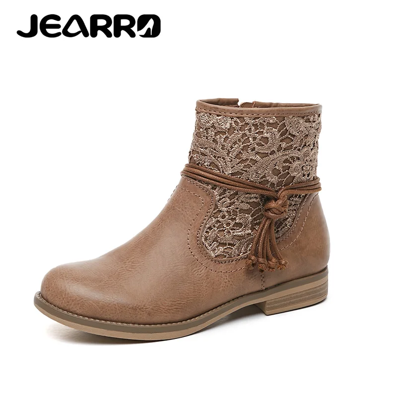 JEARRO Women Shoes Fashion Woman Spring Slip-On Flats Boots Female Ankle Boots 2019 New Size 37
JEARRO Women Shoes Fashion Woman Spring Slip-On Flats Boots Female Ankle Boots 2019 New Size 37