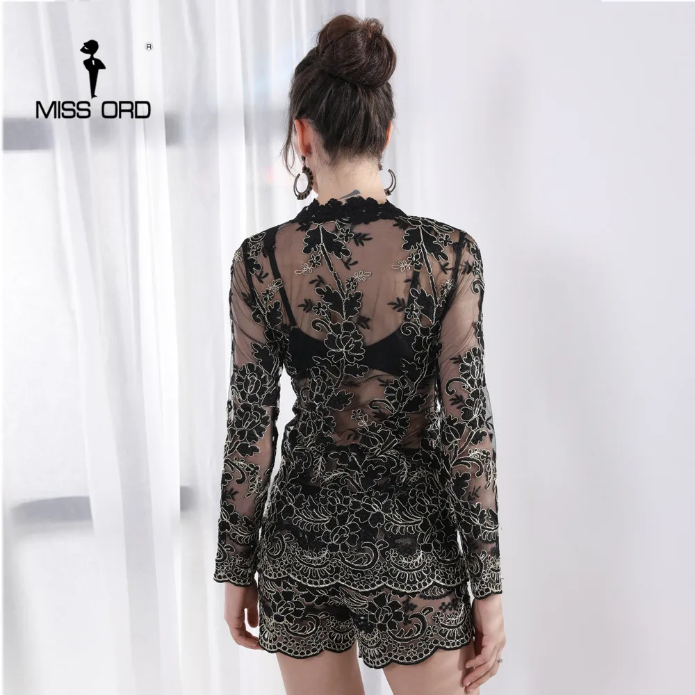 Missord 2021 Sexy Long Sleeve Embroidery Lace See Through Two Pcs Women Elegant Sets FT8531-1
Missord 2021 Sexy Long Sleeve Embroidery Lace See Through Two Pcs Women Elegant Sets FT8531-1