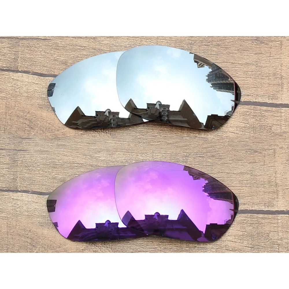 Vonxyz 2 Pairs Chrome Mirror & Violet Mirror Polarized Replacement Lenses for-Oakley Straight Jacket 2007 Frame
Vonxyz 2 Pairs Chrome Mirror & Violet Mirror Polarized Replacement Lenses for-Oakley Straight Jacket 2007 Frame