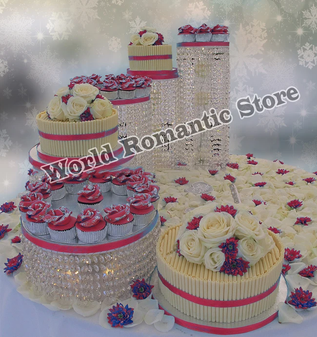 5pcs Acrylic Wedding cake stand cupcake display crystal centerpiece diameter of 15cm~35cm wedding decoration
5pcs Acrylic Wedding cake stand cupcake display crystal centerpiece diameter of 15cm~35cm wedding decoration