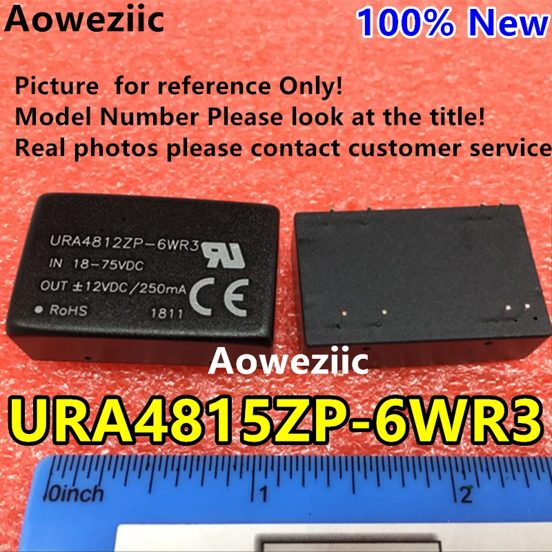 Aoweziic URA4815ZP-6WR3 URA4815ZP-6W New Original DIP Input: 18-75V Dual Regule Output: +15V 0.2A,-15V -0.2A DC-DC Isolate
Aoweziic URA4815ZP-6WR3 URA4815ZP-6W New Original DIP Input: 18-75V Dual Regule Output: +15V 0.2A,-15V -0.2A DC-DC Isolate