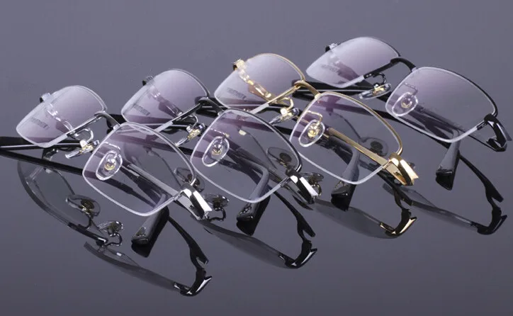 men Vintage Pure Titanium Eyeglass Frame Half Rimless Glasses Spectacles Rx able
men Vintage Pure Titanium Eyeglass Frame Half Rimless Glasses Spectacles Rx able