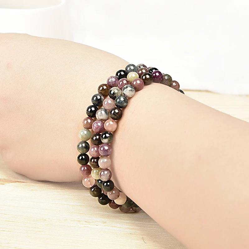 3 row Tiny round candy Natural pearl and Natural tourmaline gem Necklace and bracelet, full girl feeling
3 row Tiny round candy Natural pearl and Natural tourmaline gem Necklace and bracelet, full girl feeling