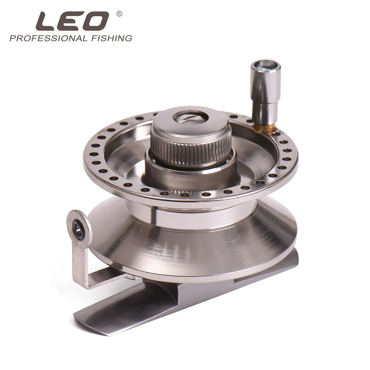 LEO front Reel Wheel guide ring aluminum ice rock fishing profession Carretilha de pesca baitcasting molinete reel | Спорт и