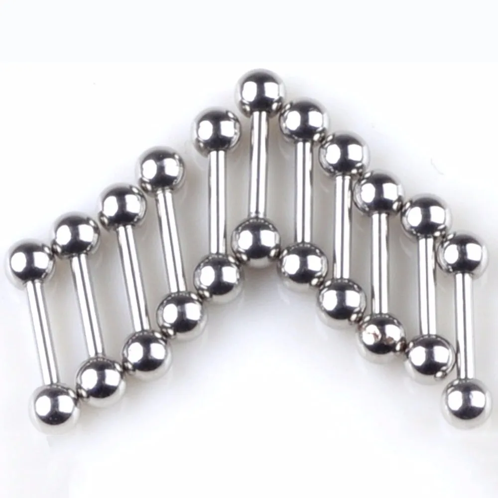 NEW 10Pcs Plain Stainless Steel Stud Bar Screw Punk Rock Cartilage Earrings Tragus Piercing Men Fake Ear Studs Lip Rings
NEW 10Pcs Plain Stainless Steel Stud Bar Screw Punk Rock Cartilage Earrings Tragus Piercing Men Fake Ear Studs Lip Rings