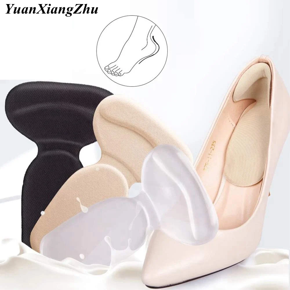 1 Pair T-type Heel Protector Soft Inserts Heel Liner Grips High Heel Comfort Pads Feet Care Accessories
1 Pair T-type Heel Protector Soft Inserts Heel Liner Grips High Heel Comfort Pads Feet Care Accessories