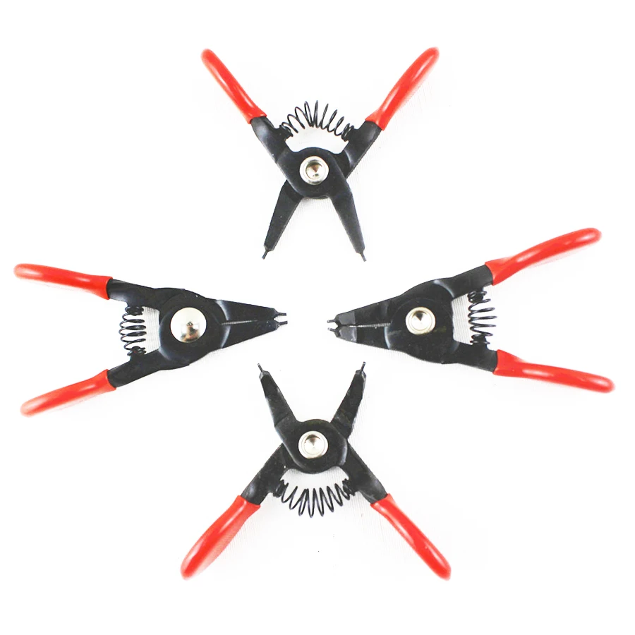 4 pcs/lot Mini Circlip Snap Ring Pliers Set Ext Int Automotive Engine Repair Tool
4 pcs/lot Mini Circlip Snap Ring Pliers Set Ext Int Automotive Engine Repair Tool