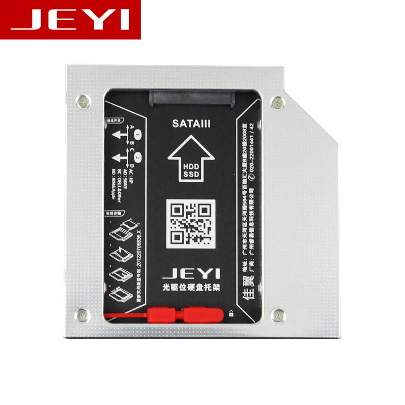 JEYI S95 Универсальный 2,5 '2-й 9,5 мм/7 мм SSD HDD SATA HDD Caddy адаптер Bay для 9,5 мм высоты CD DVD ROM Оптический UltraBay
JEYI S95 Универсальный 2,5 '2-й 9,5 мм/7 мм SSD HDD SATA HDD Caddy адаптер Bay для 9,5 мм высоты CD DVD ROM Оптический UltraBay