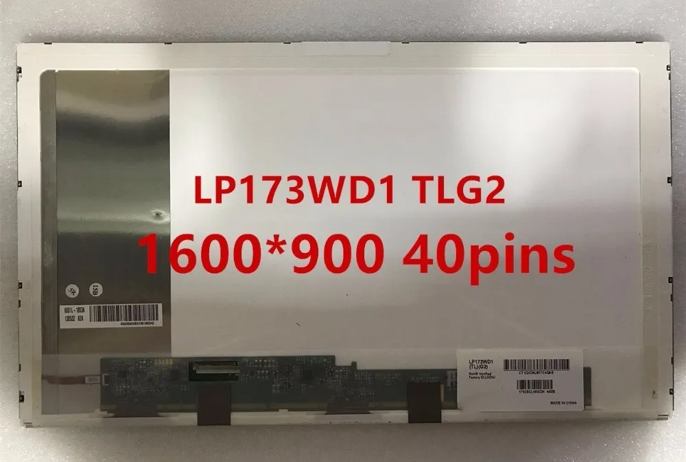 ЖК-экран 17,3 дюйма B173RW01 V.5 V2 V.4 V0 V1 LP173WD1 TLG2 G1 LTN173KT02 N173FGE-L21 L23 LTN173KT01 K01 N173O6-L02 Rev.C1 40-контактный
ЖК-экран 17,3 дюйма B173RW01 V.5 V2 V.4 V0 V1 LP173WD1 TLG2 G1 LTN173KT02 N173FGE-L21 L23 LTN173KT01 K01 N173O6-L02 Rev.C1 40-контактный
