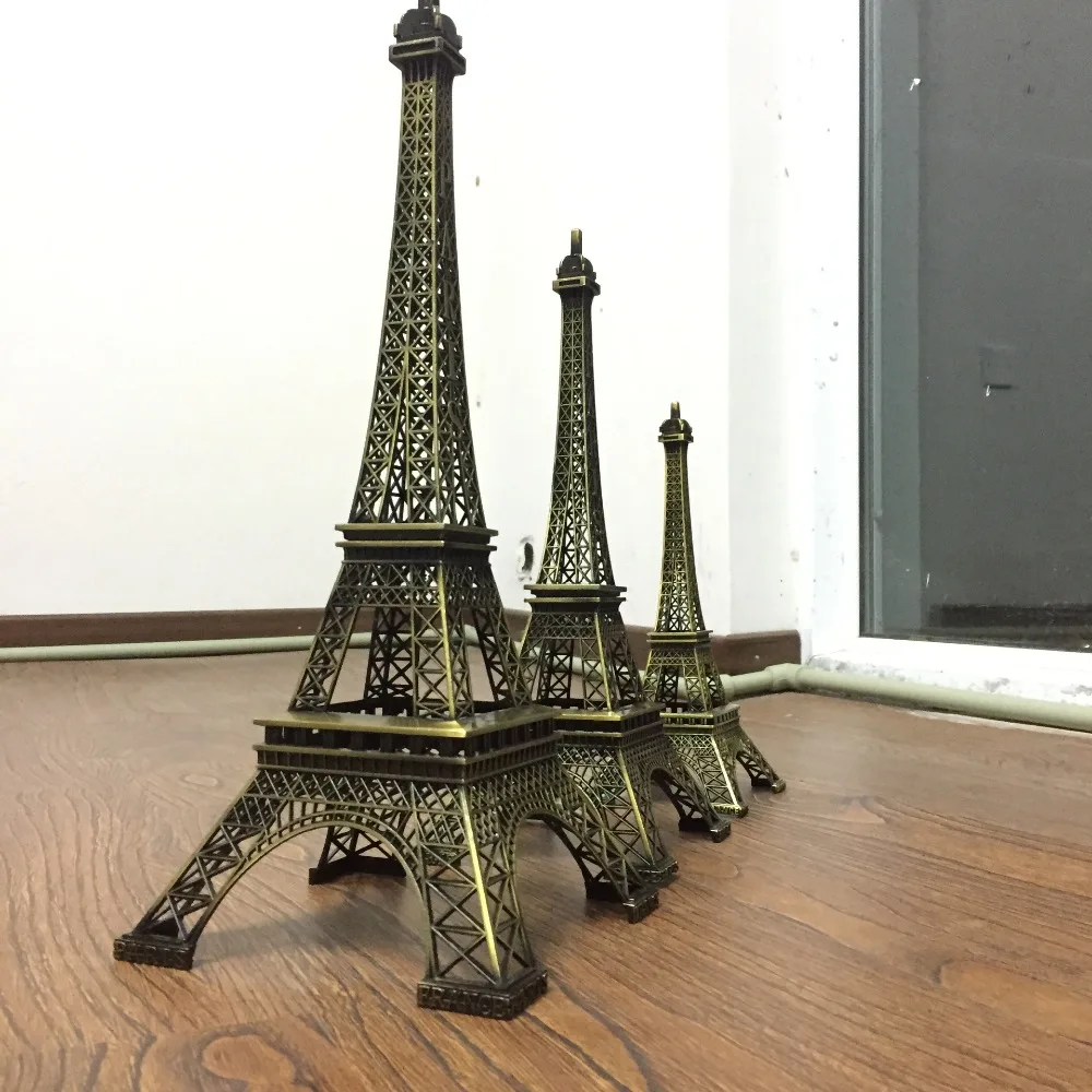 Eiffel Tower Home Furnishing ornaments France tower metal crafts building model of Paris tower decorations
Eiffel Tower Home Furnishing ornaments France tower metal crafts building model of Paris tower decorations