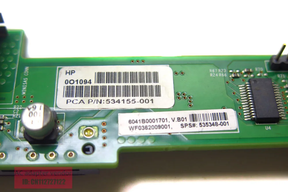 FOR HP DL160G6 4 hot-swappable hard drive back-4 3.5-inch hard drive with cable 570079-001
FOR HP DL160G6 4 hot-swappable hard drive back-4 3.5-inch hard drive with cable 570079-001