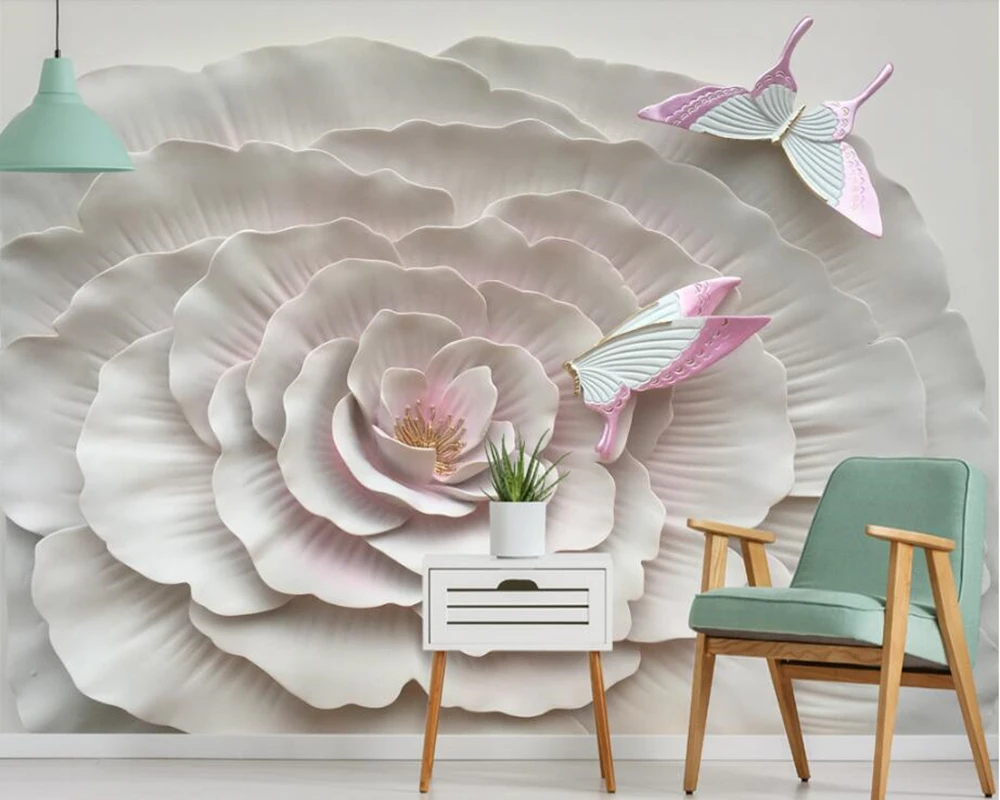 Papel de parede 3D relief flower flowers butterfly 3d wallpaper,living room sofa TV wall bedroom wall papers home decor murals
Papel de parede 3D relief flower flowers butterfly 3d wallpaper,living room sofa TV wall bedroom wall papers home decor murals