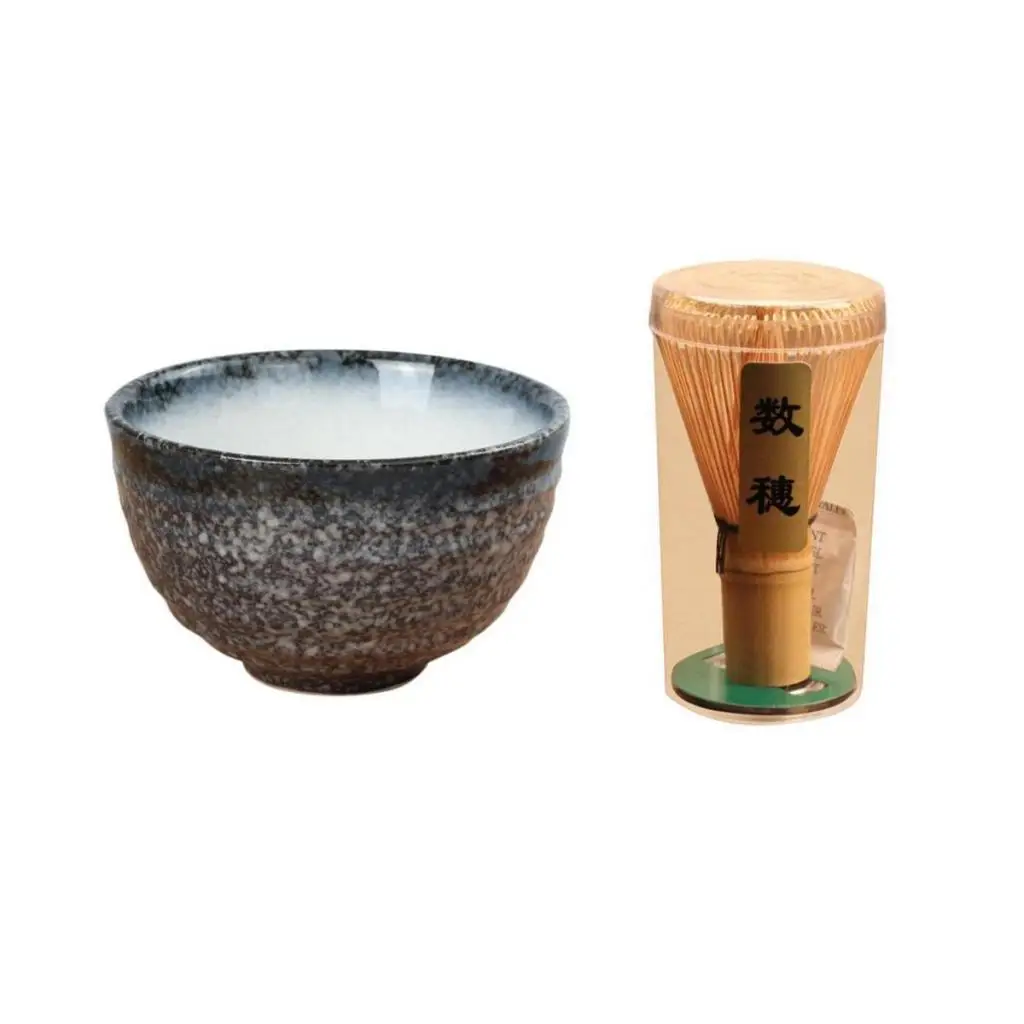 Японский Зеленый чайный набор матча миска венчик подарок Органическая церемония