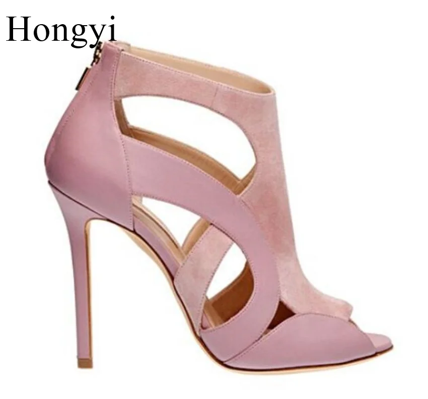 Hongyi Cute pink peep toe hollow out summer sandals fashion plus size 42 high heel sandal wedding party dress shoes woman sandal
Hongyi Cute pink peep toe hollow out summer sandals fashion plus size 42 high heel sandal wedding party dress shoes woman sandal