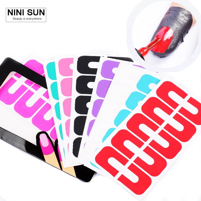5Pcs/lot Creative Nail Polish Protector Sticker Spill-Resistant Manicure Tools Cuticle Finger Plastic Peel Off Tape DIY Stickers
5Pcs/lot Creative Nail Polish Protector Sticker Spill-Resistant Manicure Tools Cuticle Finger Plastic Peel Off Tape DIY Stickers