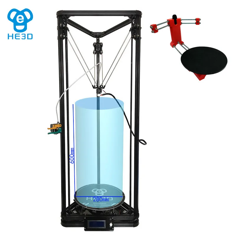 Комбинированная распродажа набор для 3D принтера HE3D K280 delta с автоматическим
