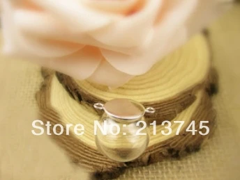 Free ship!!! nice 50sets/lot 20*12mm(opening) glass globe & Silver base set glass bubble vial pendant glass bottle
Free ship!!! nice 50sets/lot 20*12mm(opening) glass globe & Silver base set glass bubble vial pendant glass bottle