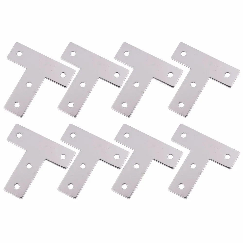 European Standard Carbon Steel T-Type Connection Plate for 3030 Aluminum Extrusion Profile Set of 10
European Standard Carbon Steel T-Type Connection Plate for 3030 Aluminum Extrusion Profile Set of 10