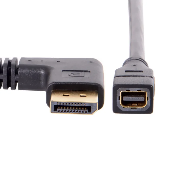 Up & Down & Left & Right 90 Degree Angled Thunderbolt Mini DisplayPort Female To DP Male cable For MacBook Surface pro3 pro2
Up & Down & Left & Right 90 Degree Angled Thunderbolt Mini DisplayPort Female To DP Male cable For MacBook Surface pro3 pro2
