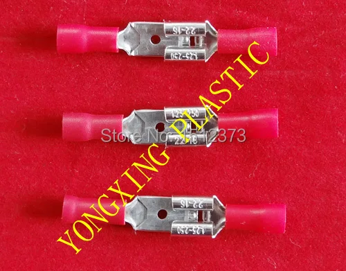 200 piece/lot pre-insulating crimp terminal block 100PCS male MDD1-250+100PCS female FDD1-250 22-18AWG (0.75-1.5mm) square
200 piece/lot pre-insulating crimp terminal block 100PCS male MDD1-250+100PCS female FDD1-250 22-18AWG (0.75-1.5mm) square